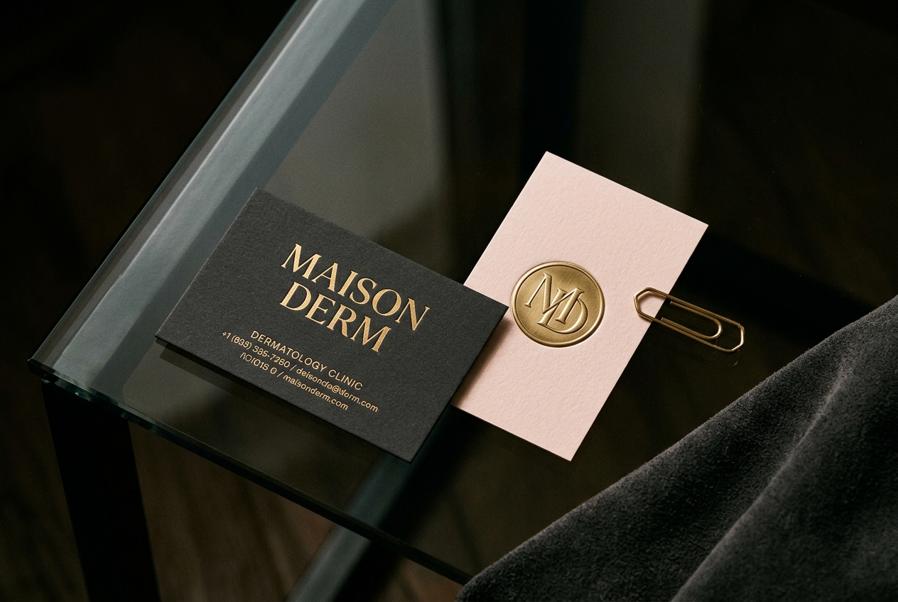 MAISON DERM business card