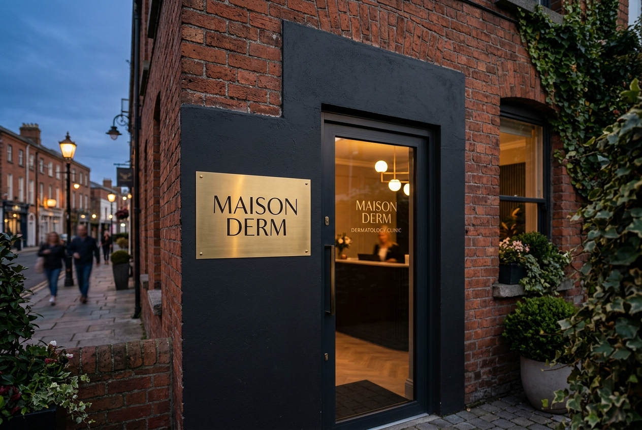 MAISON DERM exterior signage