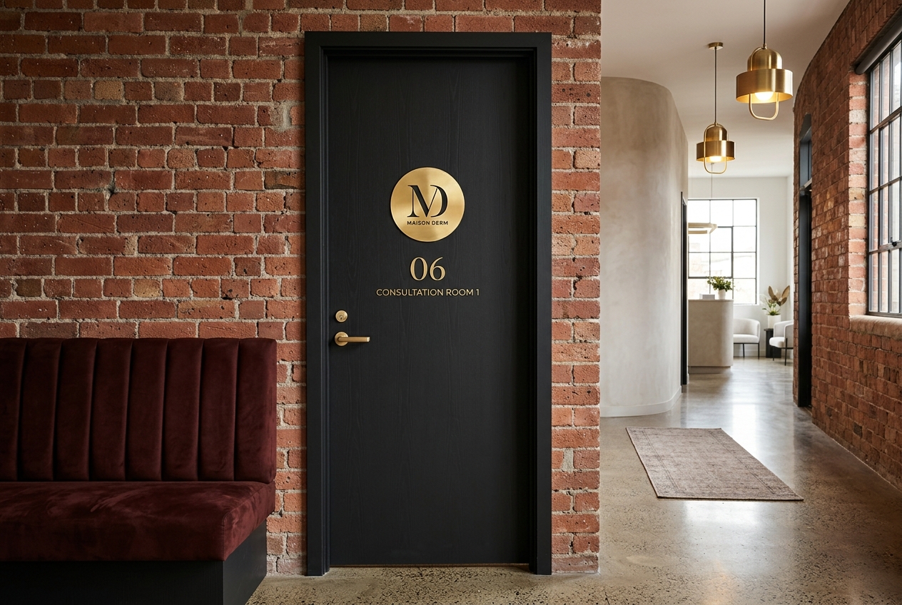 MAISON DERM wayfinding