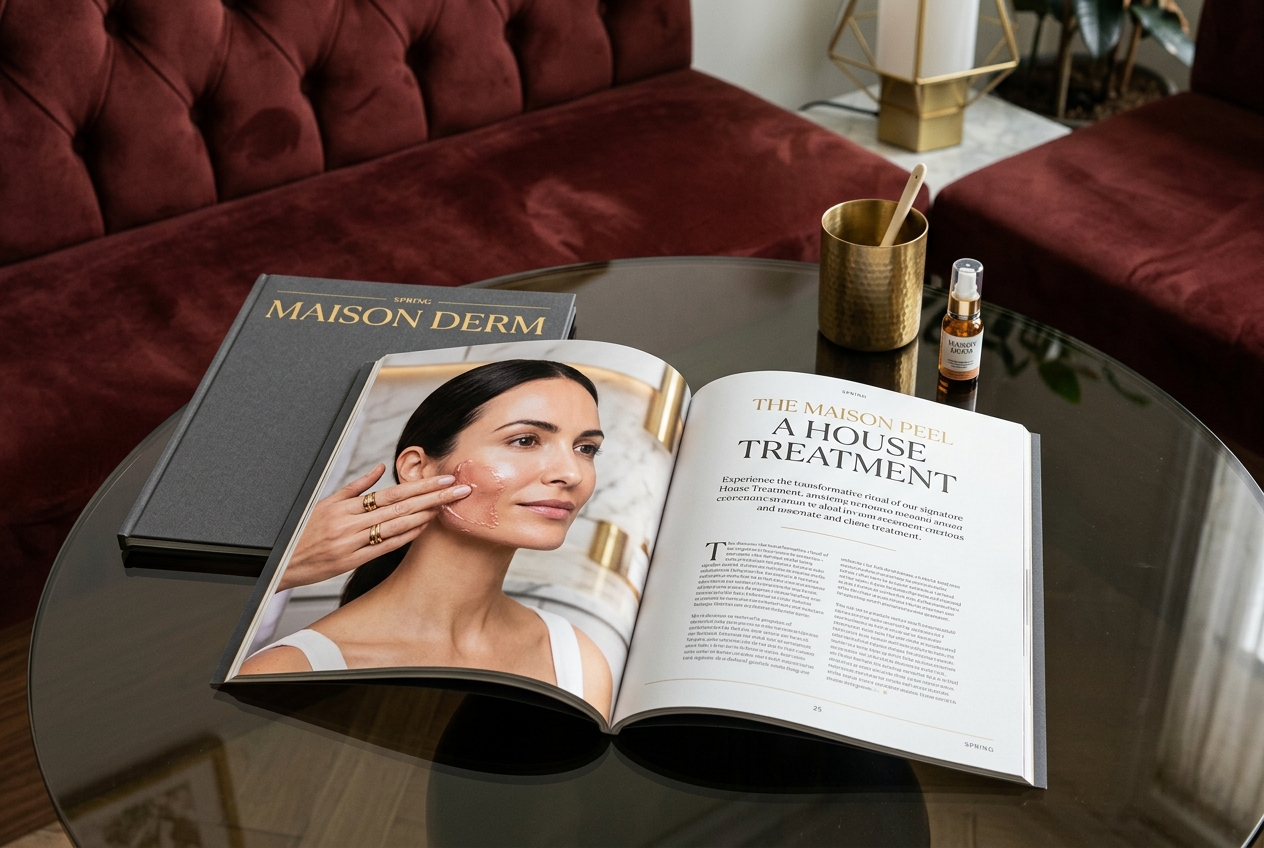 MAISON DERM treatment menu
